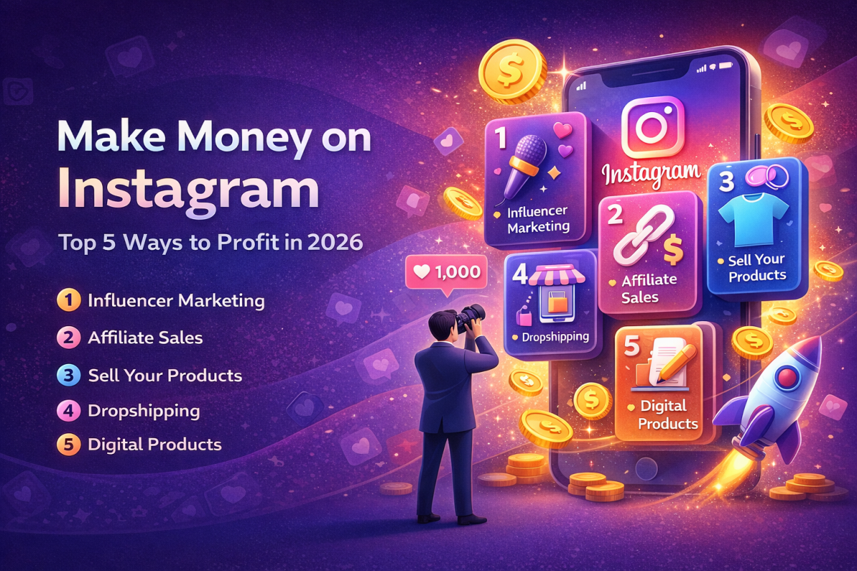 How to Make Money on Instagram: Top 5 Proven Ways 1 How to Make Money on Instagram: Top 5 Proven Ways 1