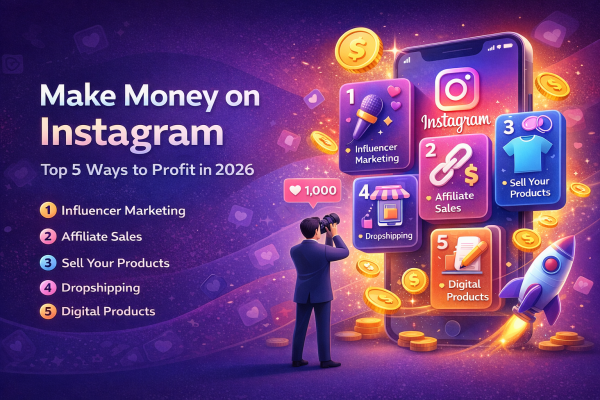 How to Make Money on Instagram: Top 5 Proven Ways 1
