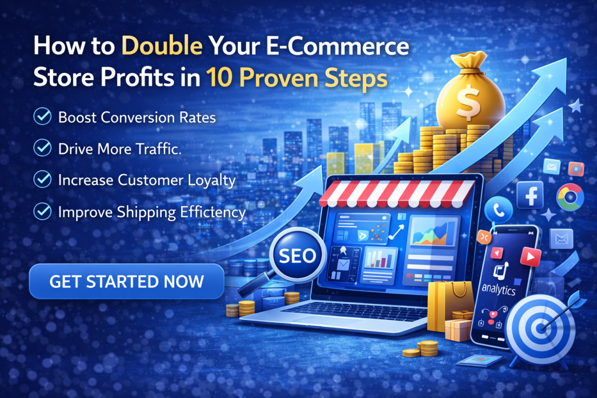 How to Double Your E-Commerce Store Profits in 10 Proven Steps 1